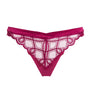 Maison Lejaby Purple Bold Tanga Thong