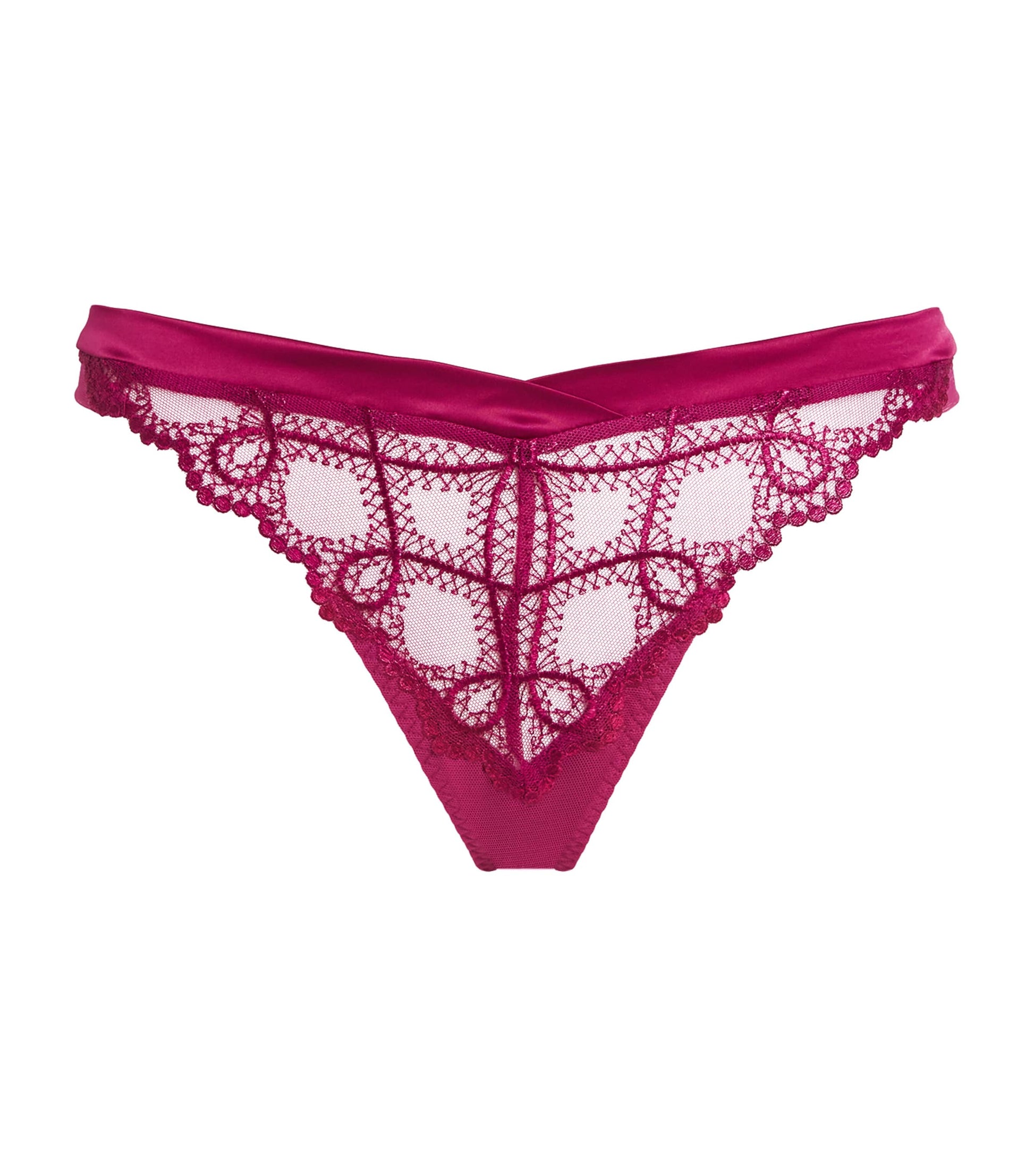 Maison Lejaby Purple Bold Tanga Thong
