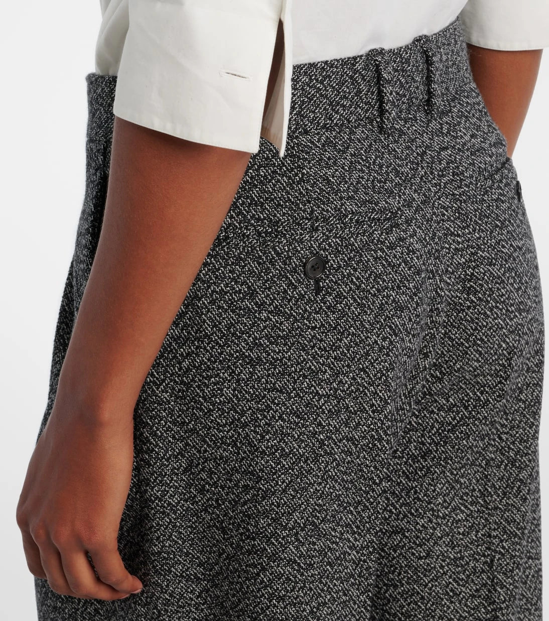 The Row - Mikkela cashmere and wool straight pants