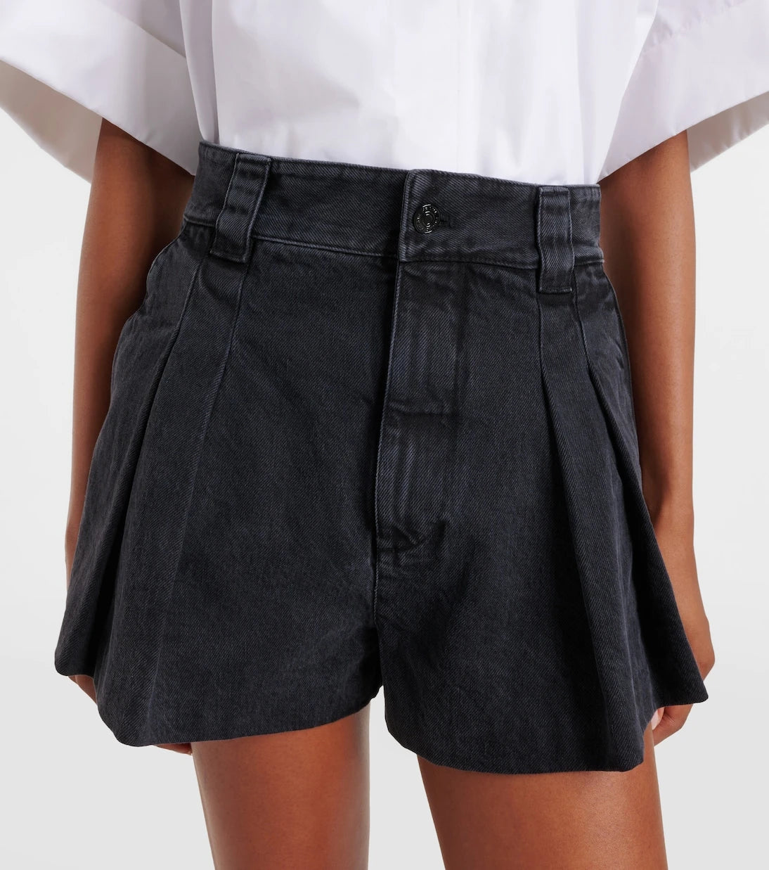 Frame - The Structural denim shorts
