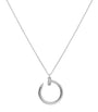 Cartier White Gold and Diamond Juste un Clou Necklace
