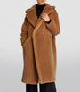 Beige Teddy Bear Icon Coat