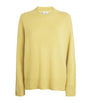 Yellow Organic Cashmere Norway Sweater