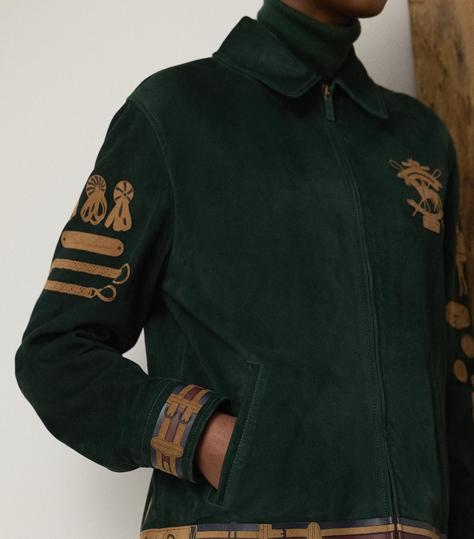 Lamb Suede Work Jacket