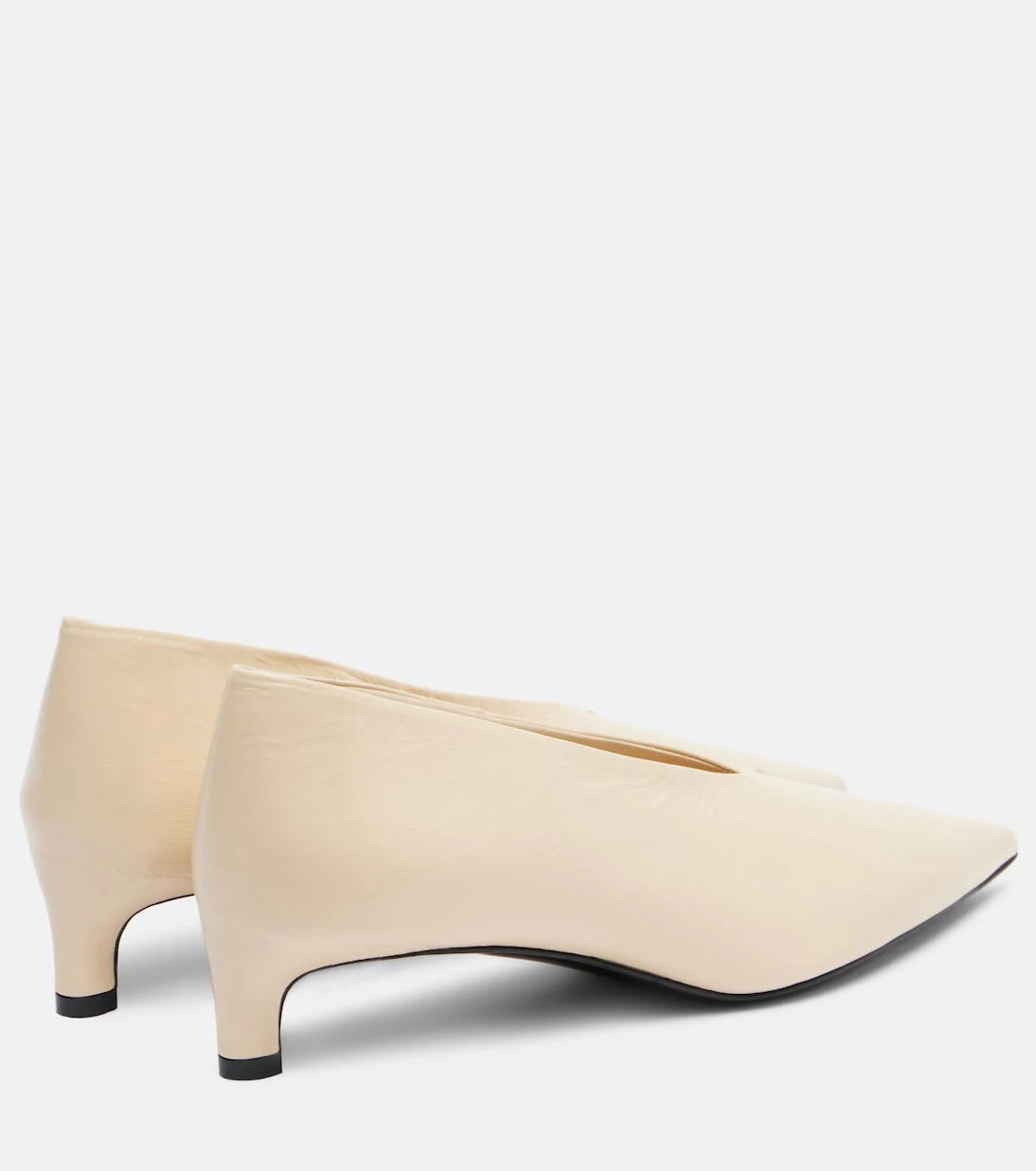 Jil Sander - Deri topuklu ayakkabılar