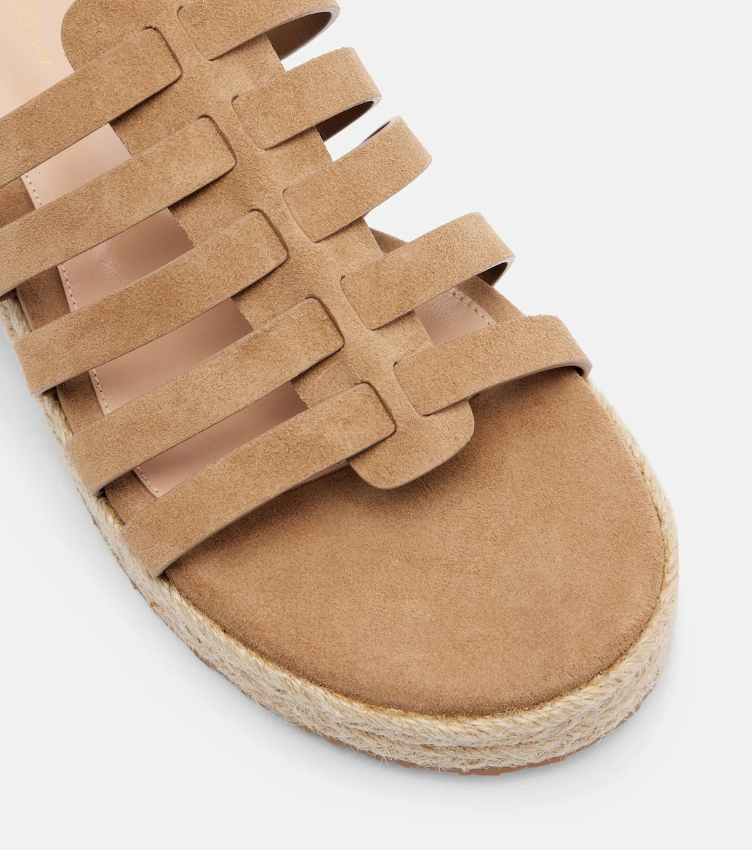 Gianvito Rossi - Pompei suede espadrille sandals