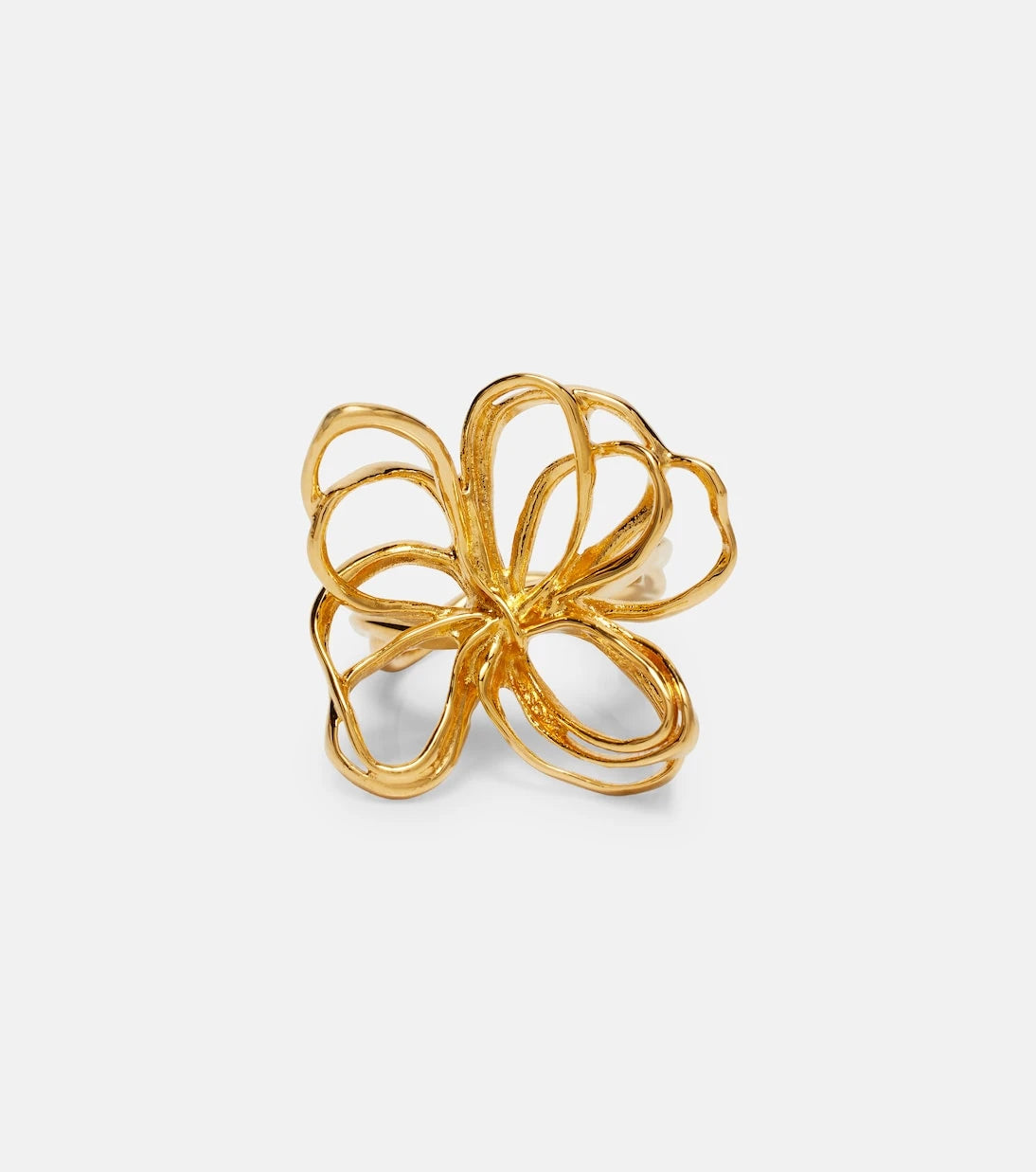 Oscar de la Renta - Threaded Flower ring