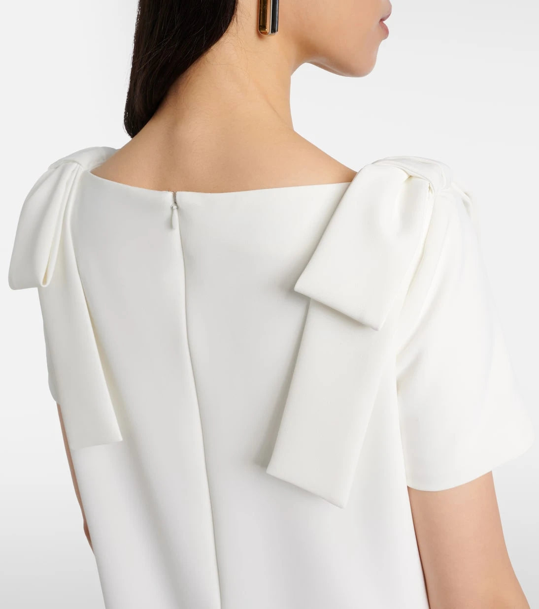 Carolina Herrera - Bow-detail floral gown