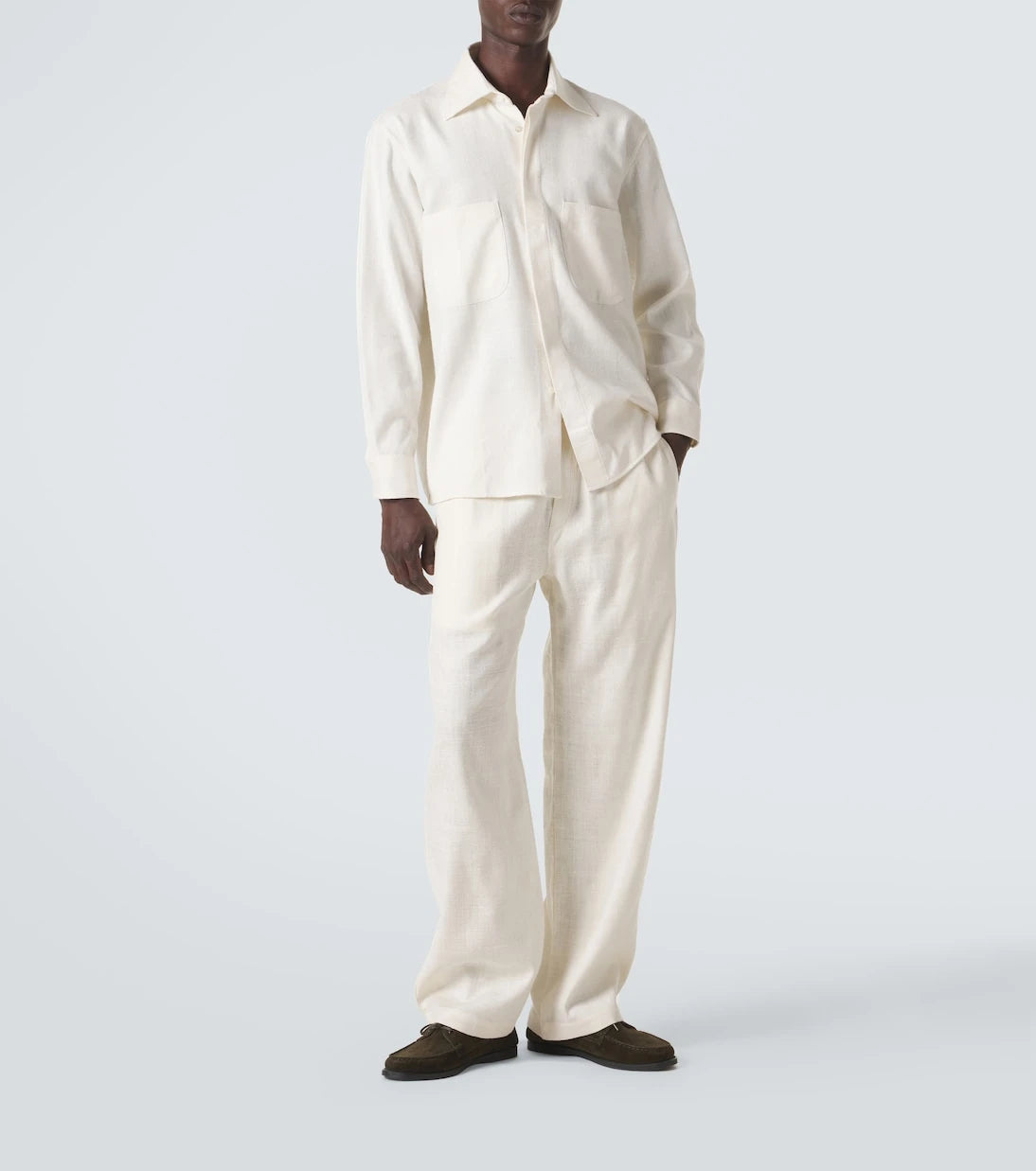 Saman Amel - Silk straight pants