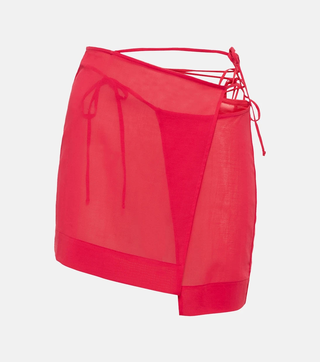Nensi Dojaka - Asymmetric wrap miniskirt