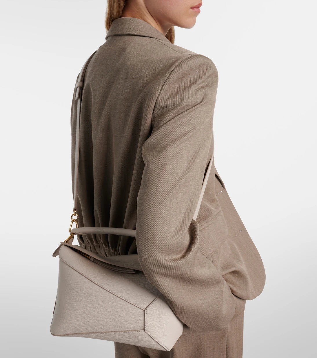Loewe - Puzzle Edge Small leather tote bag