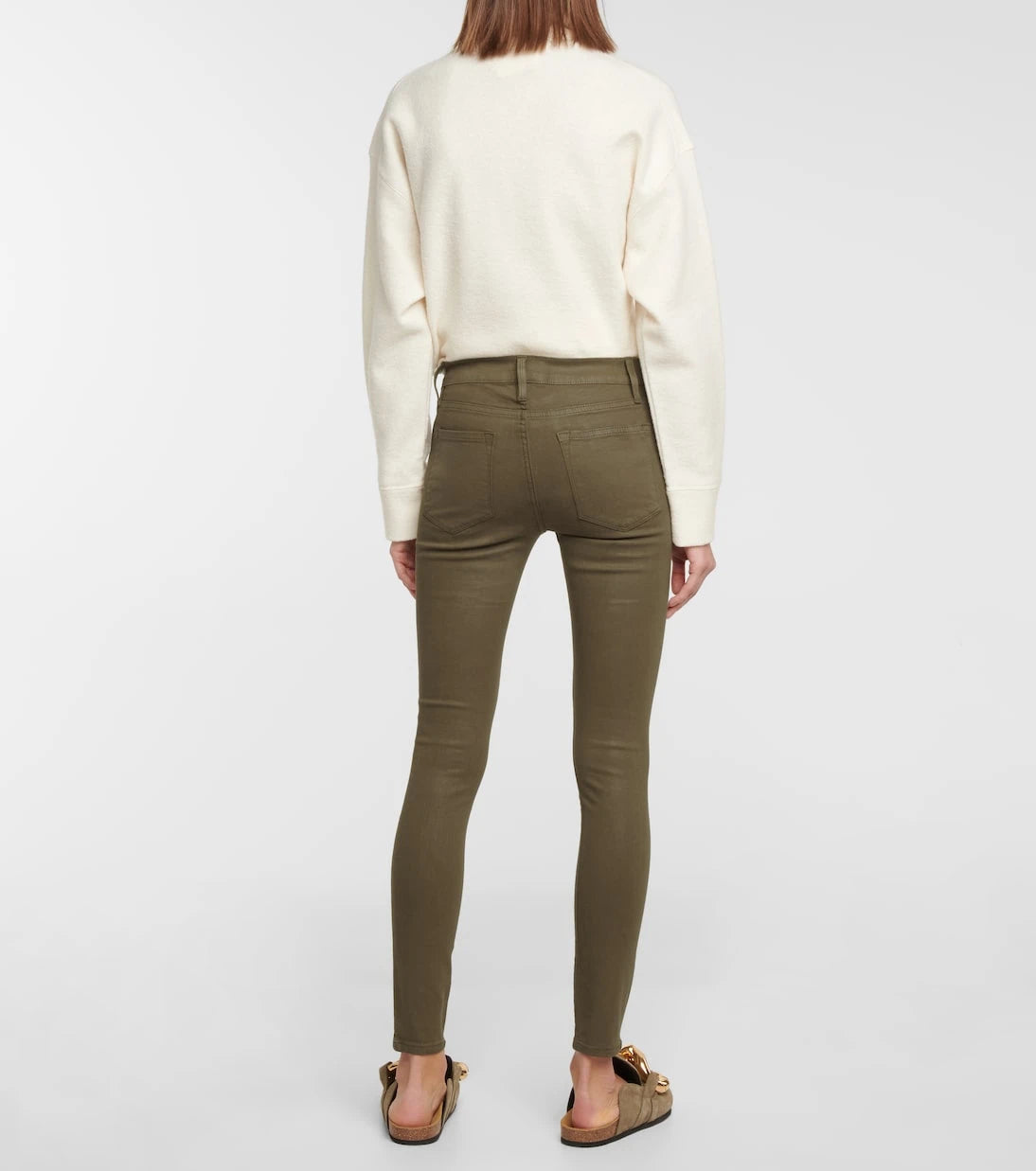 Frame - Le Skinny de Jeanne mid-rise jeans