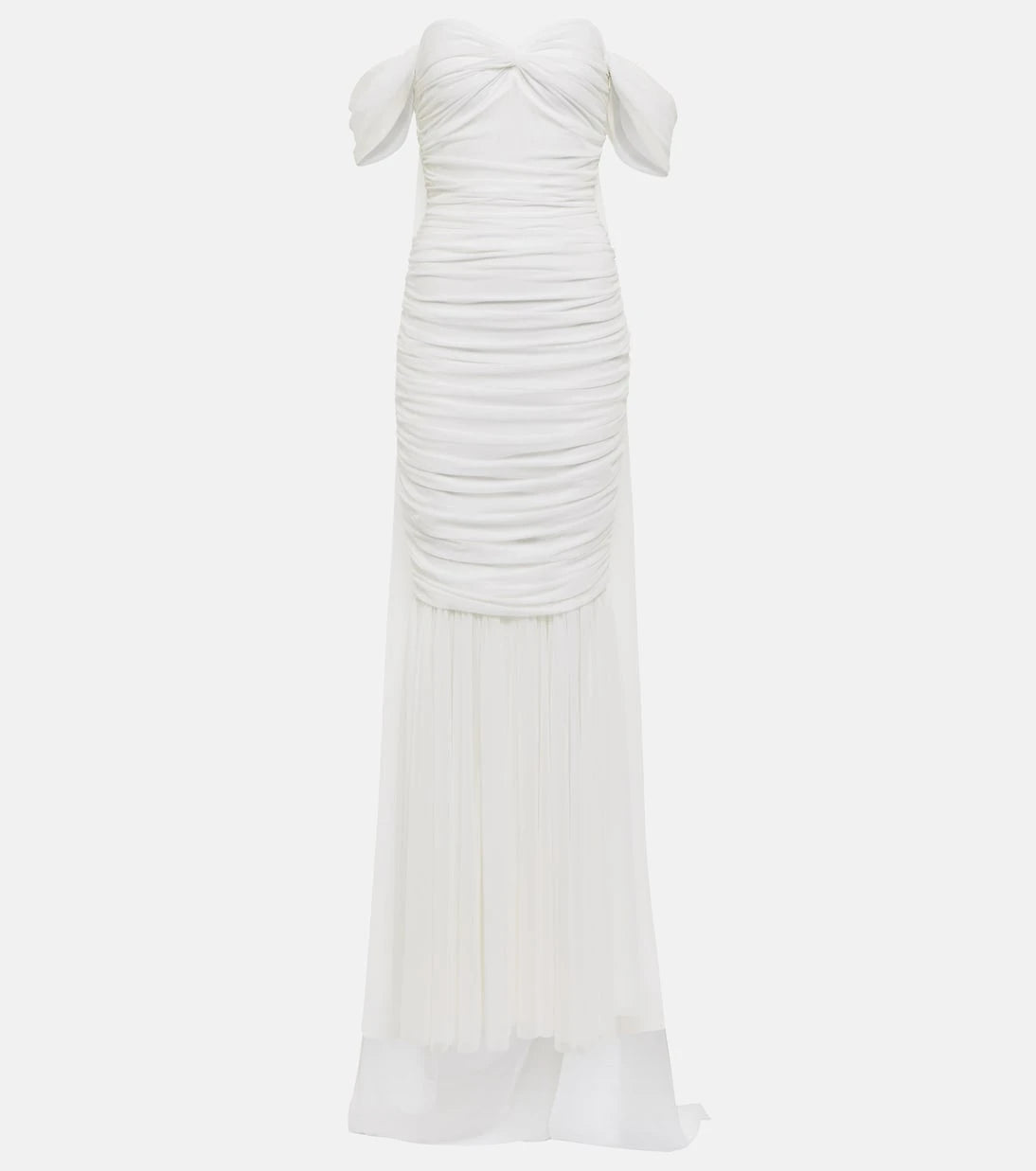 Norma Kamali - Walter off-shoulder gown
