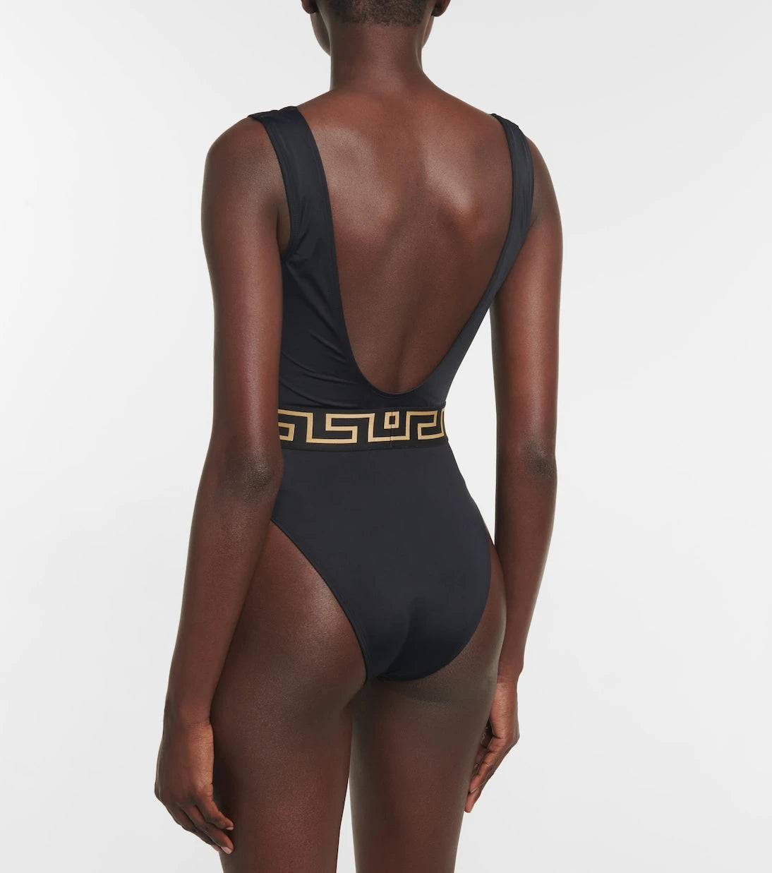 Versace - Greca printed swimsuit