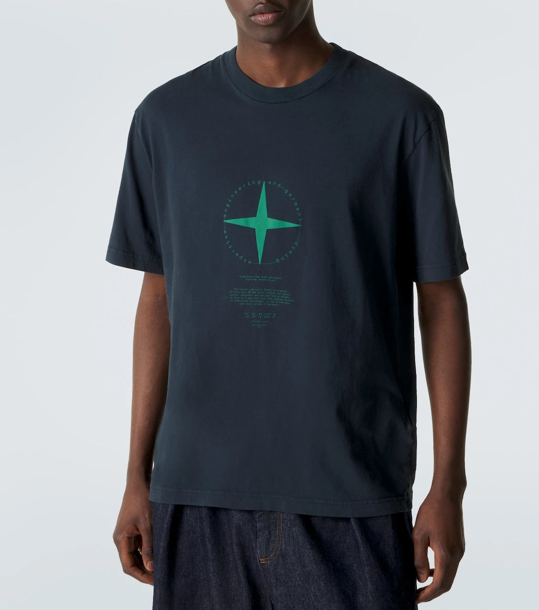 Stone Island - Logo cotton jersey T-shirt