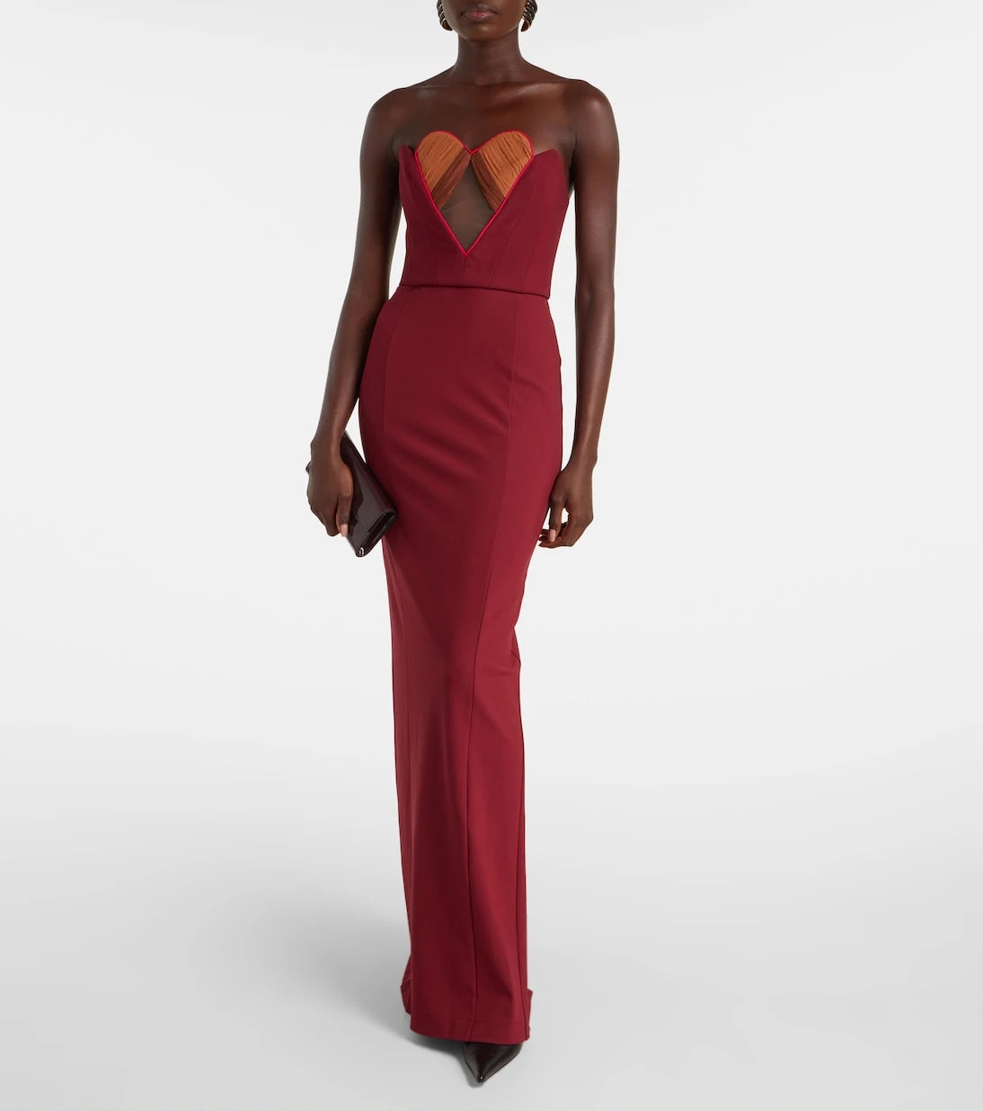 Nensi Dojaka - Strapless gown