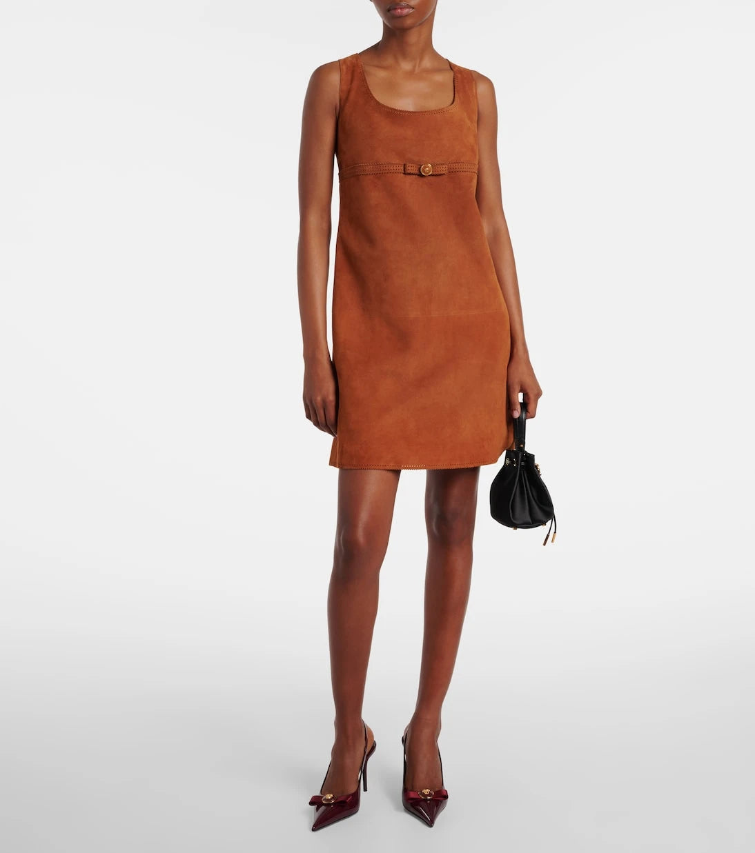 Versace - Suede minidress