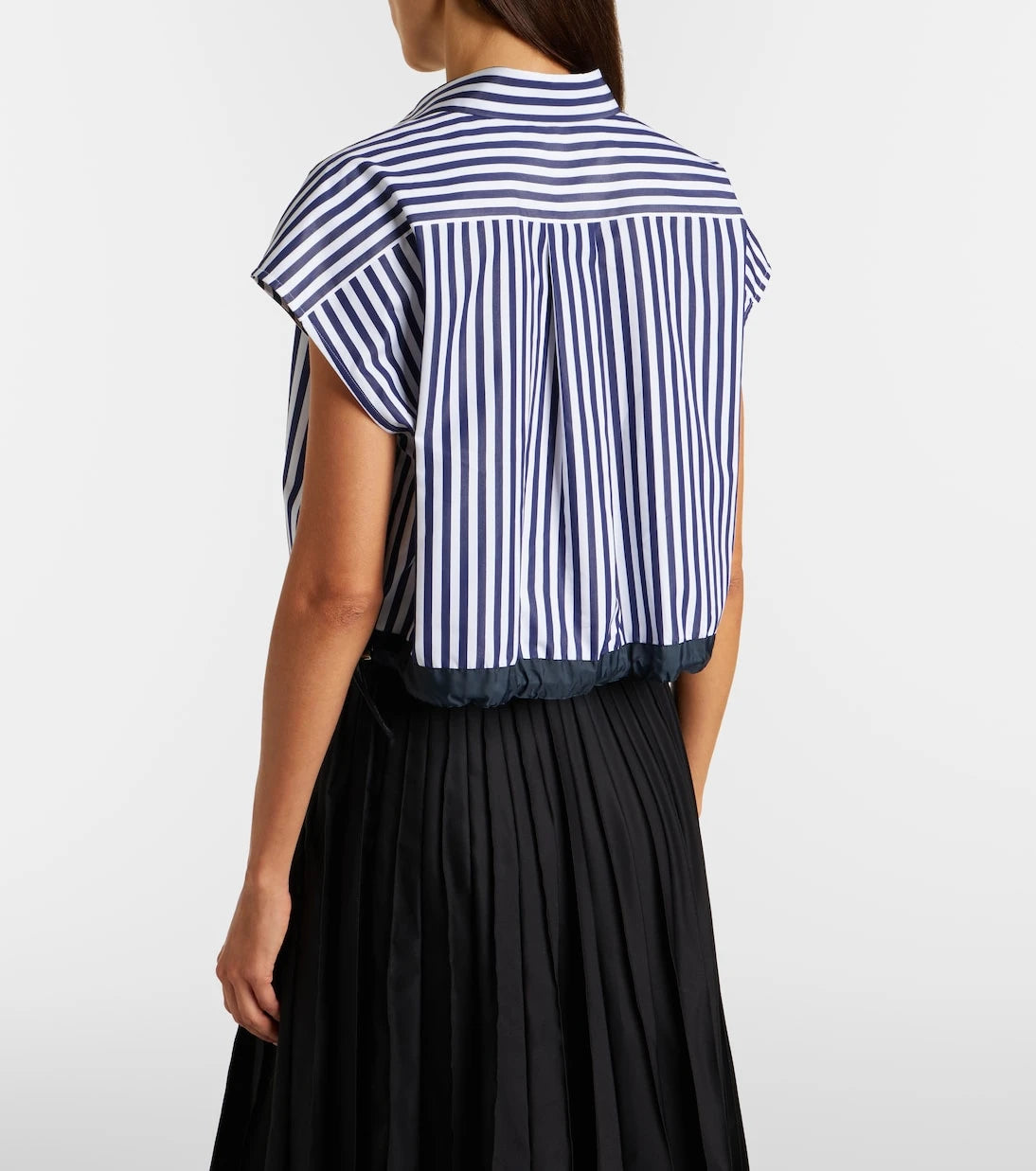 Sacai - Striped poplin shirt