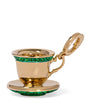 Annoushka x Harrods Yellow Gold and Tsavorite My Life in Charms Teacup Charm