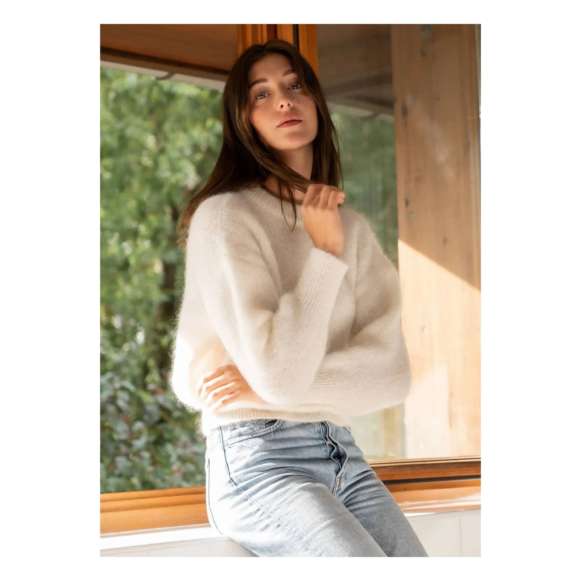 Surprise Paris - Jane Super Kid Mohair sweater | Cream