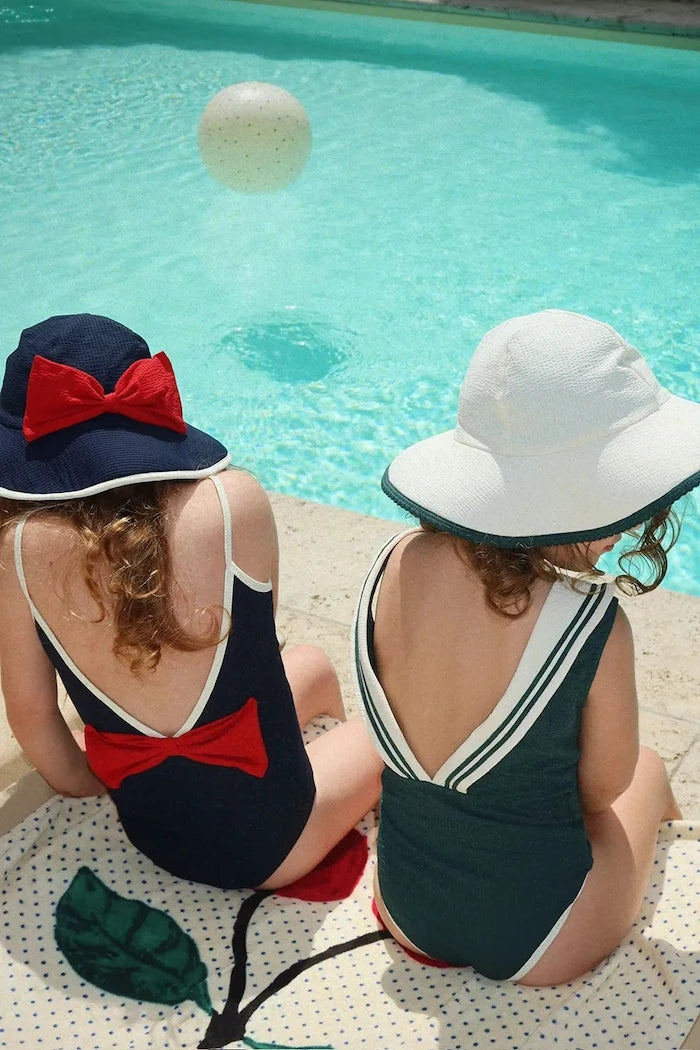 Детска капела Konges Sløjd BOWIE SWIM HAT GRS