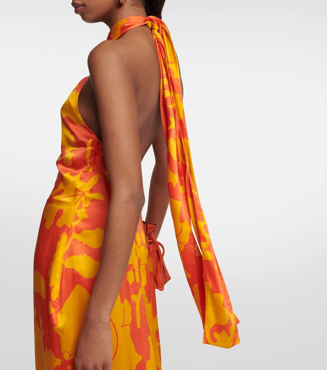SIR - Printed silk maxi dress