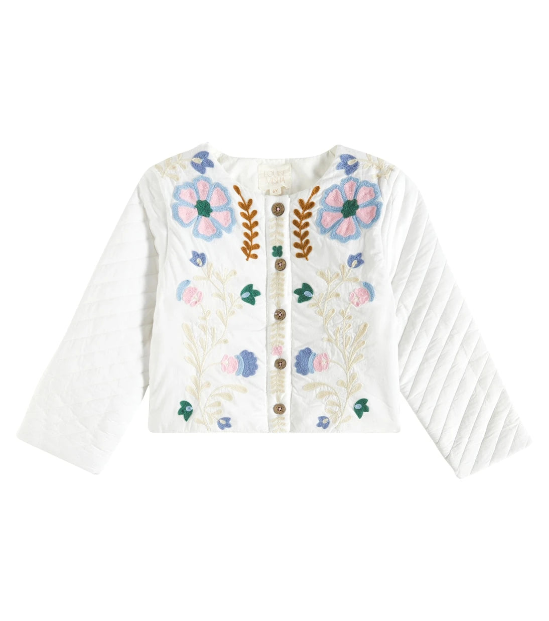 Louise Misha - Orisha embroidered cotton voile jacket
