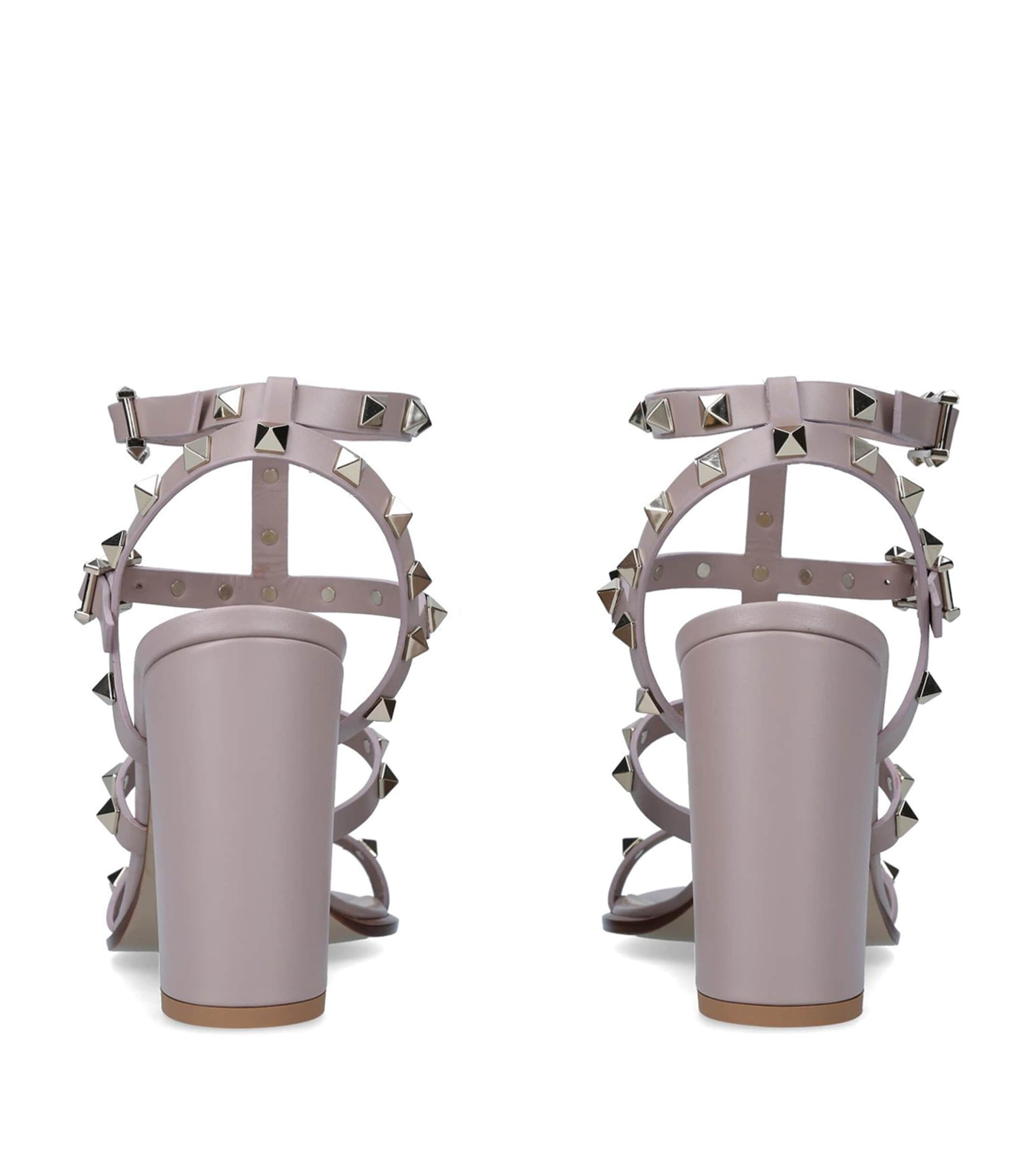 Valentino Garavani Nude Rockstud Sandals 90