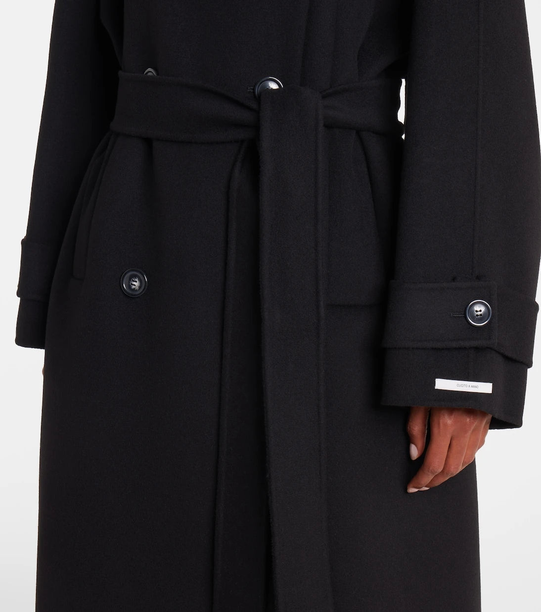 Sportmax - Yole virgin wool trench coat