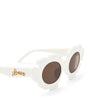 LOEWE White x Paula's Ibiza Flower Sunglasses