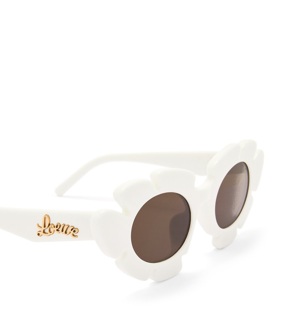 LOEWE White x Paula's Ibiza Flower Sunglasses