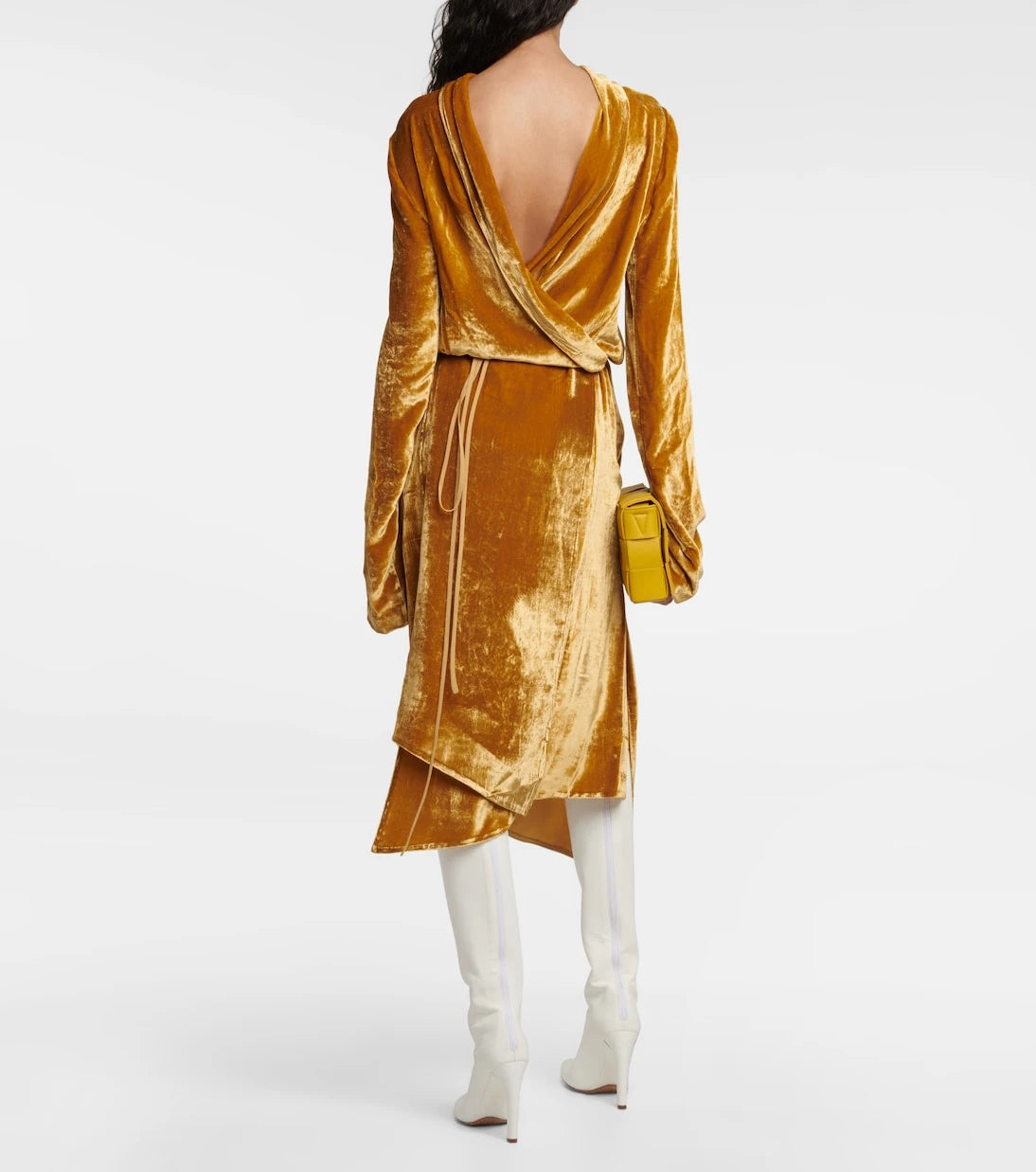 Petar Petrov - Agento velvet midi dress