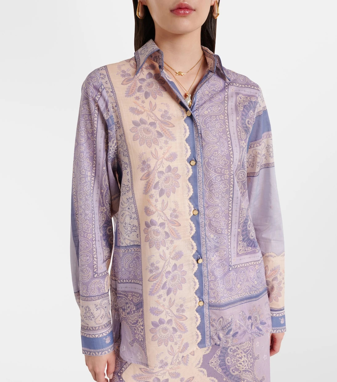 Zimmermann - Lucky printed cotton shirt