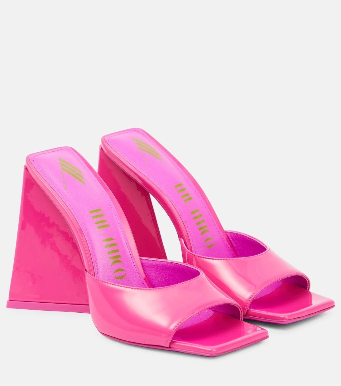 The Attico - Devon patent leather sandals
