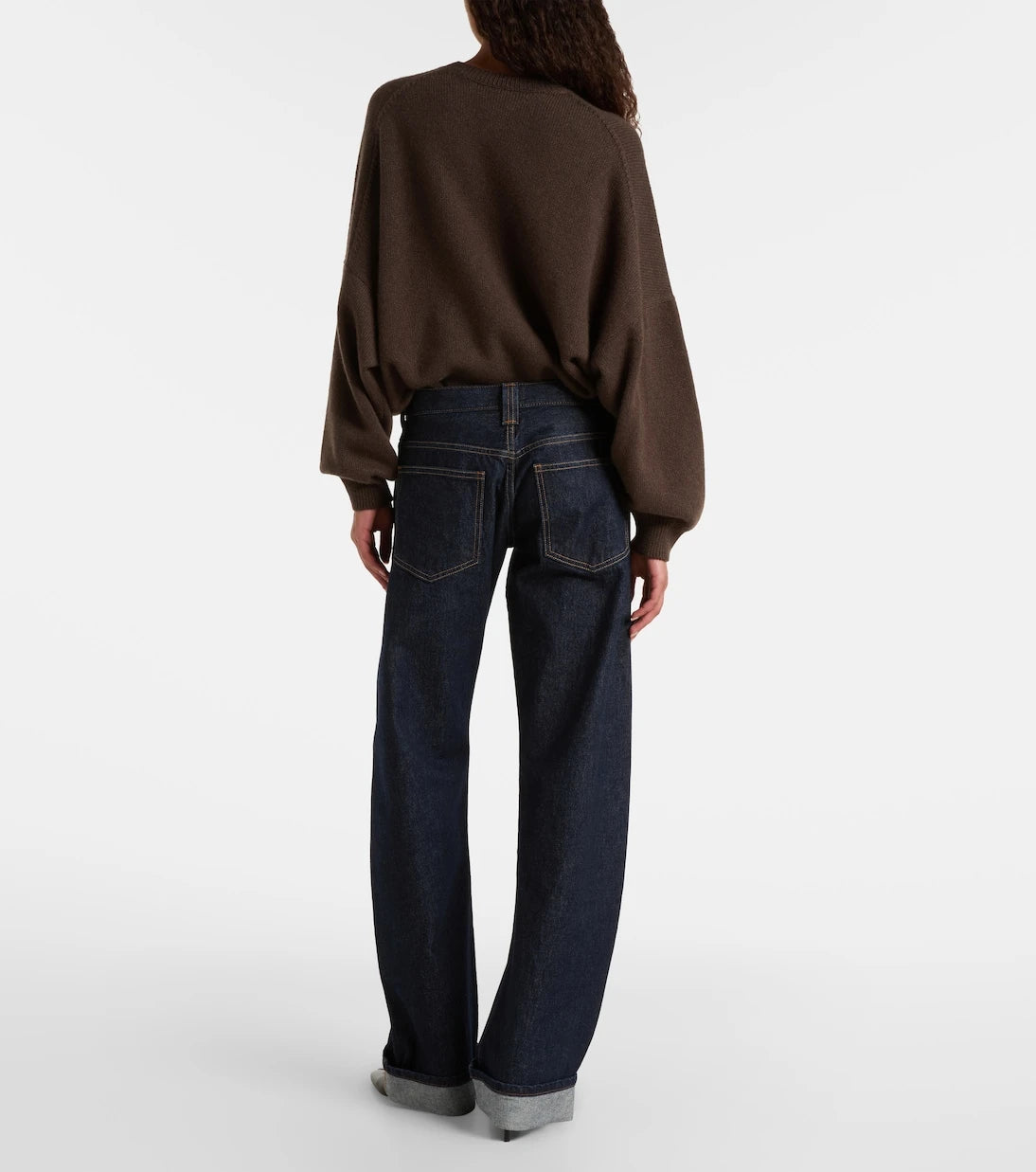 Khaite - Karo mid-rise barrel-leg jeans