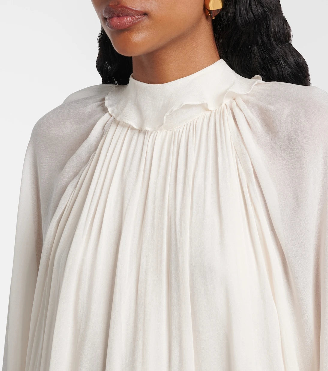 Poupette St Barth - Dina ruffled chiffon minidress