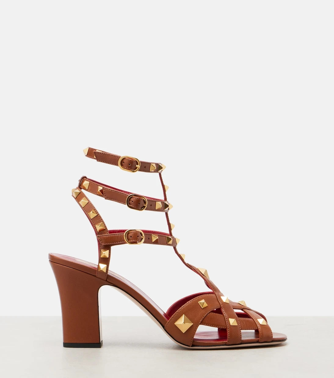 Valentino Garavani - Studdy 80 leather sandals