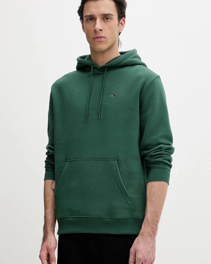 Tommy Jeans Erkek Pamuklu Kapüşonlu Sweatshirt