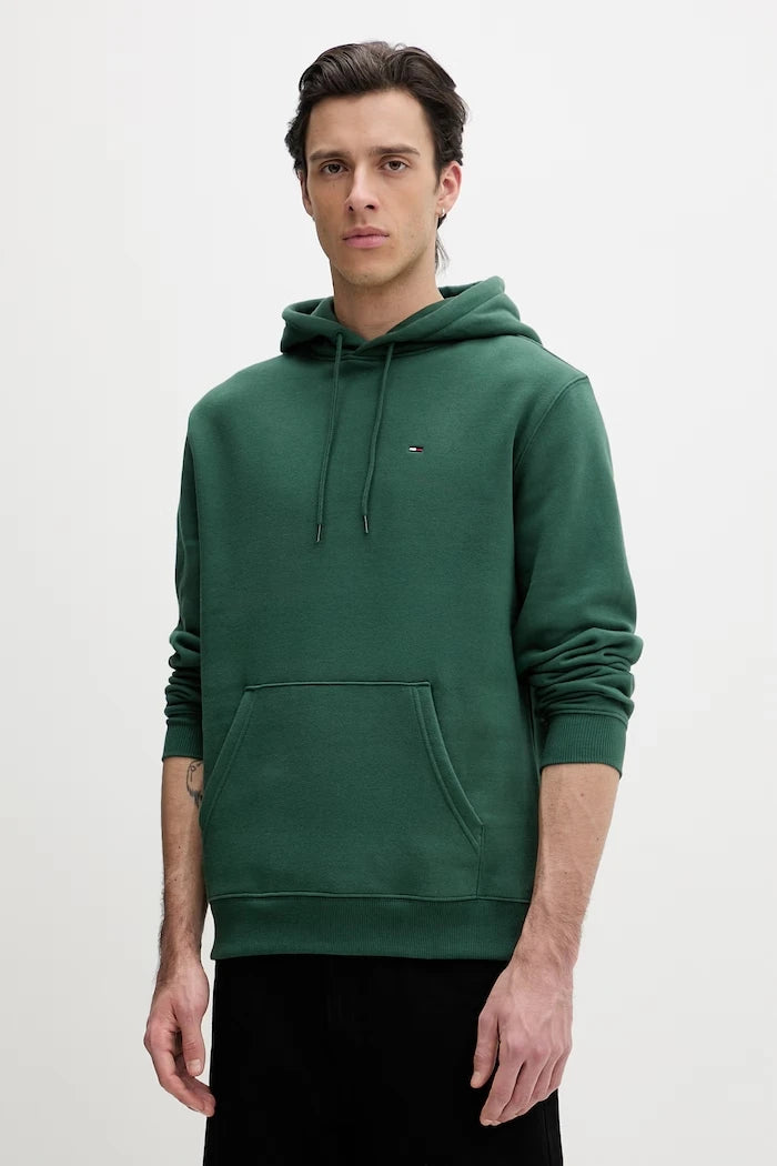 Tommy Jeans Erkek Pamuklu Kapüşonlu Sweatshirt
