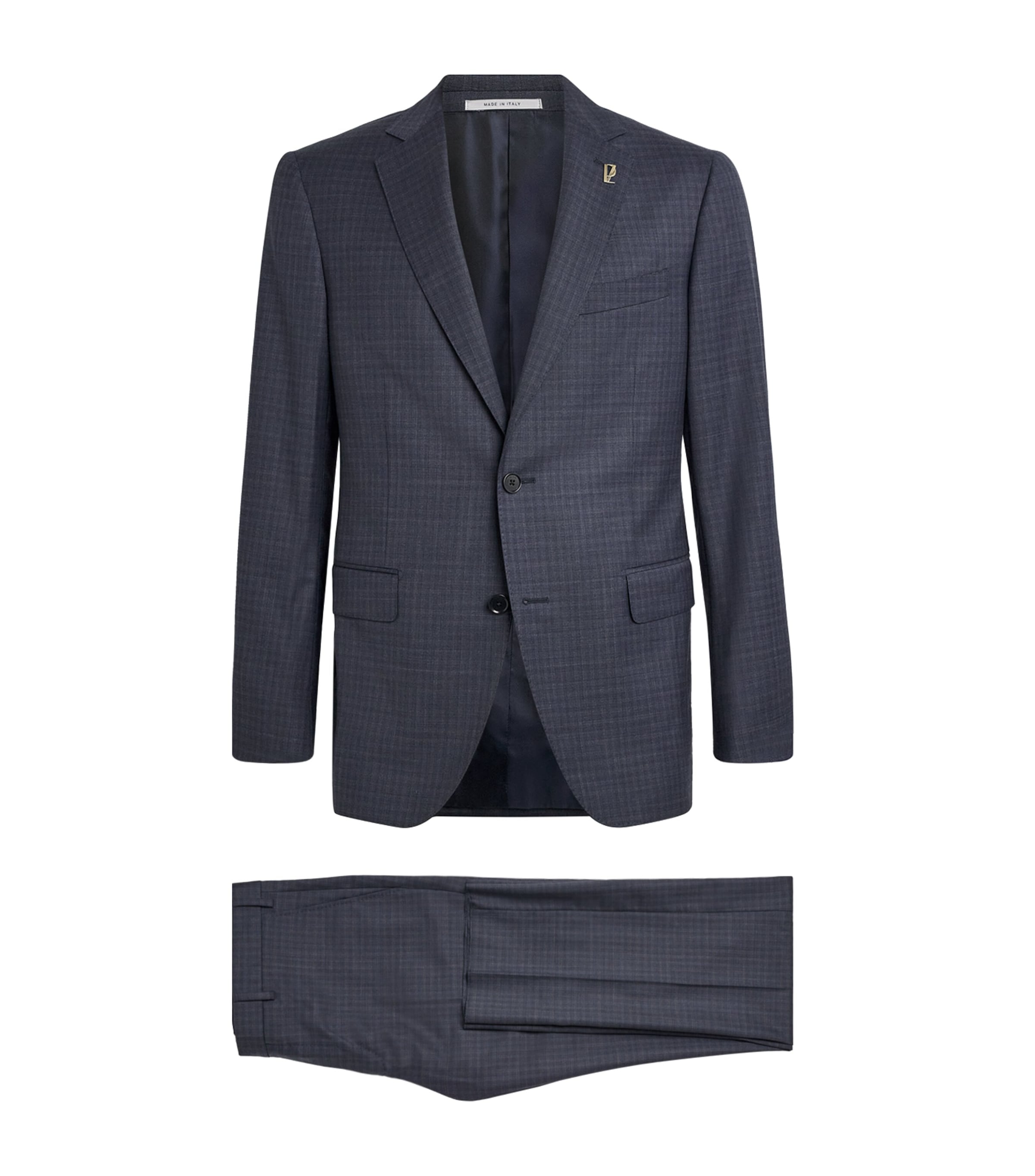 Pal Zileri Wool Check 2-Piece Suit