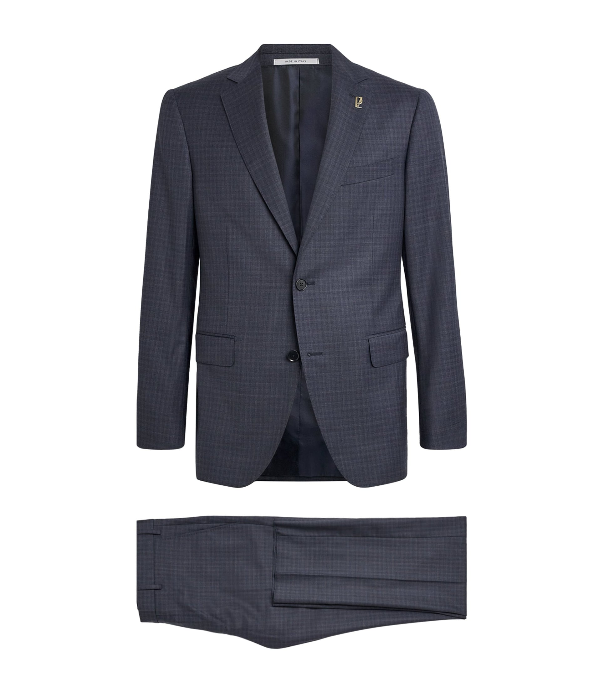 Pal Zileri Wool Check 2-Piece Suit