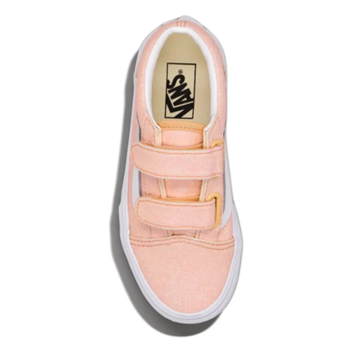 Vans - Baskets Scratch Old Skool V Glitter | Apricot