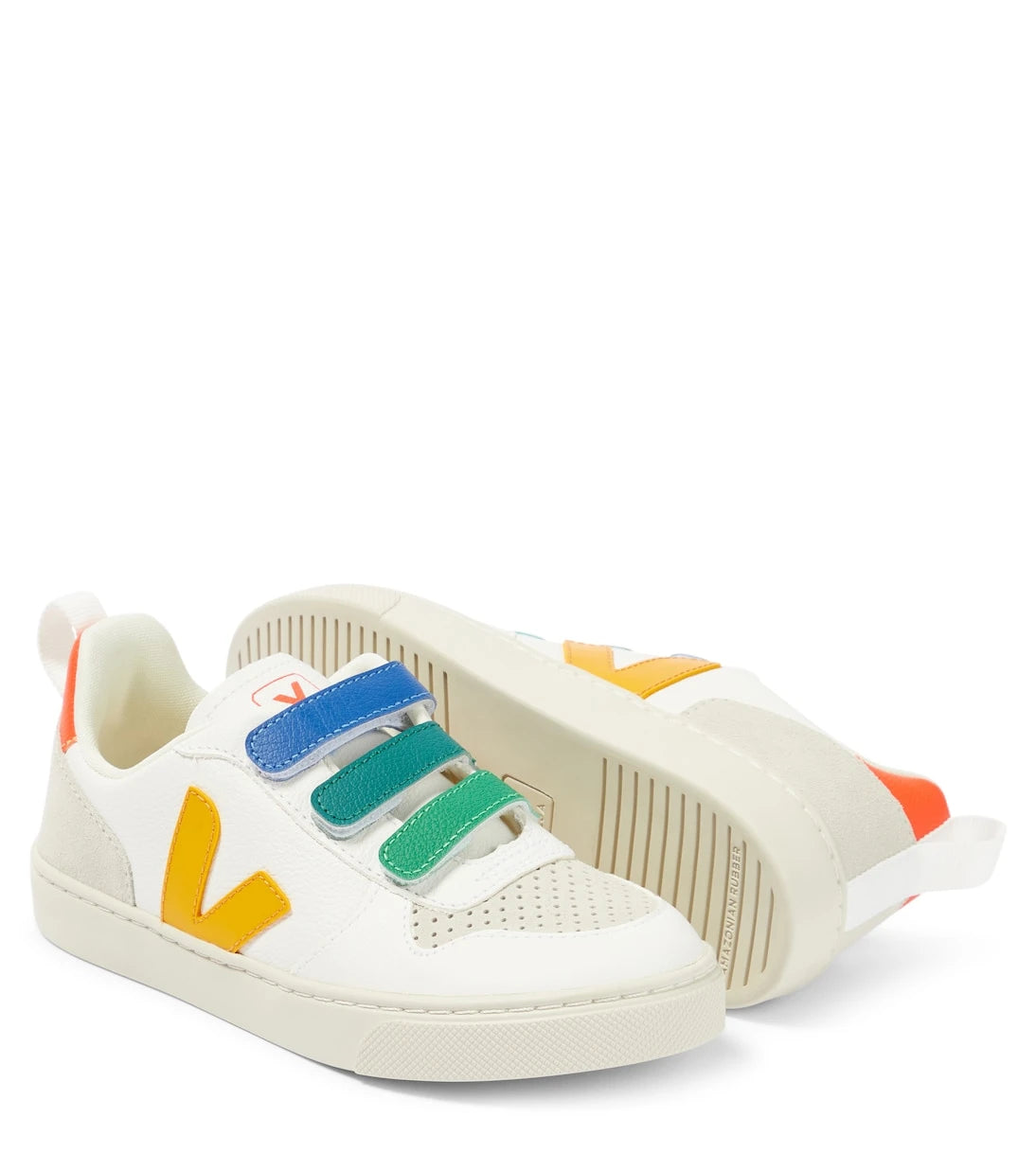 Veja Kids - أحذية رياضية جلدية V-10