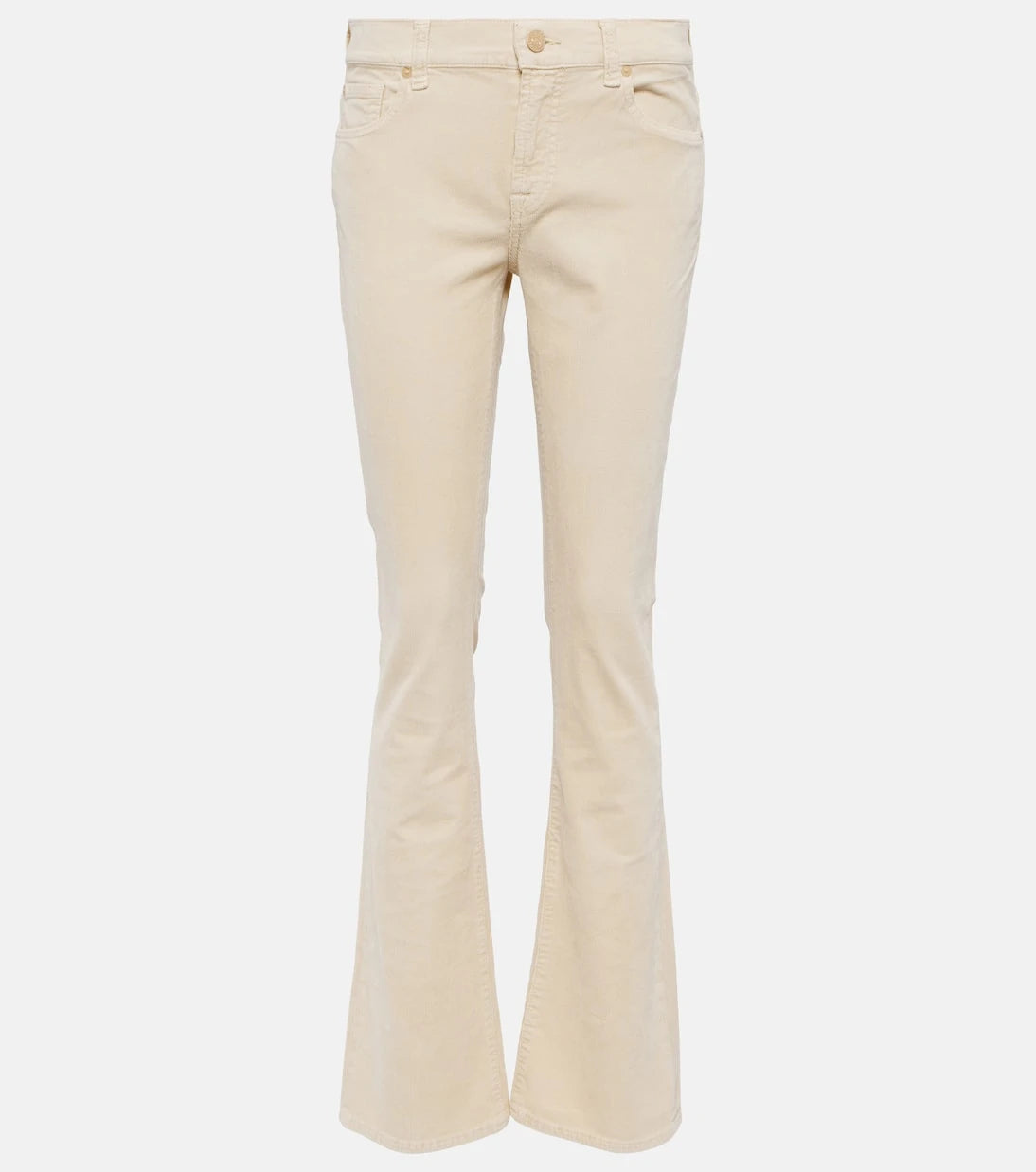 7 For All Mankind - Mid-rise flared jeans