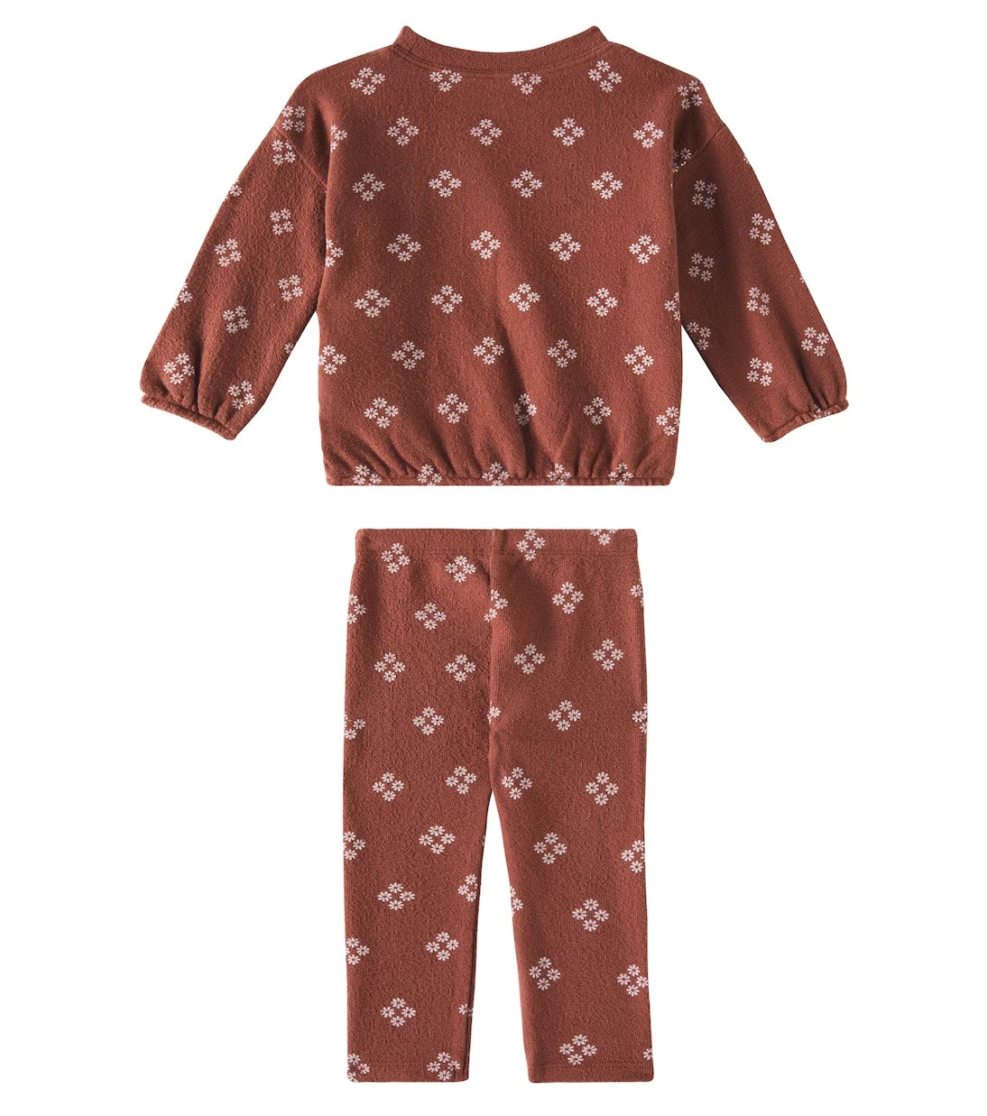 Rylee + Cru - Spongey cotton-blend sweatshirt and sweatpants set