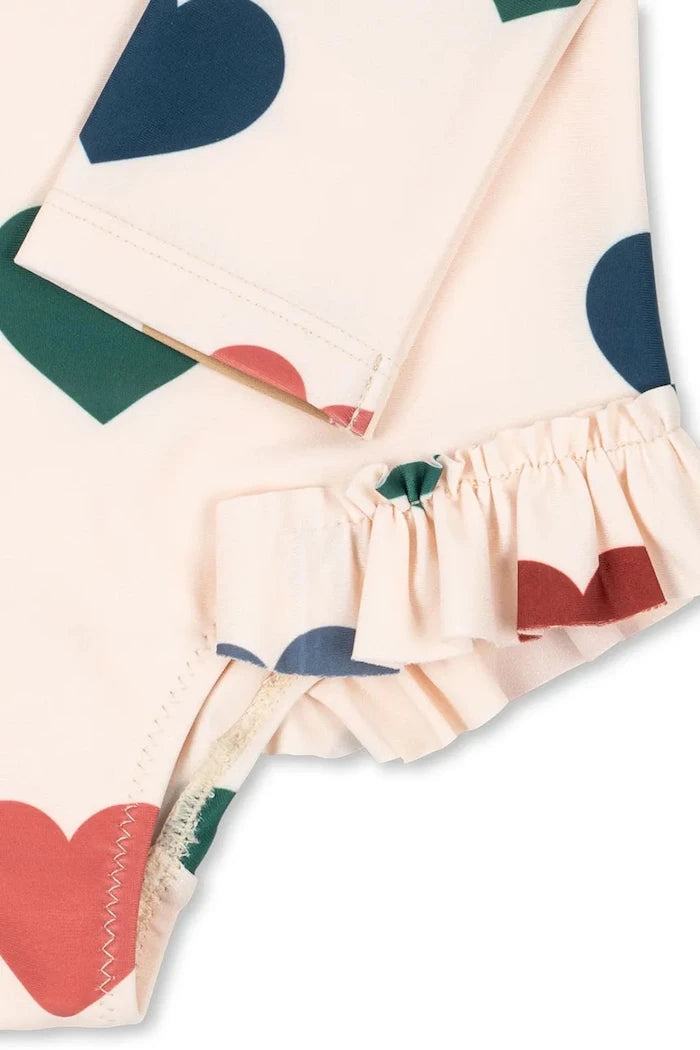Konges Sløjd цял бански за деца MANUCA LS SWIMSUIT
