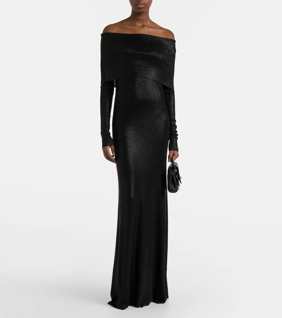Balenciaga - Off-shoulder maxi dress