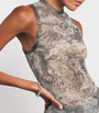 Mesh Medallion Print Tank Top