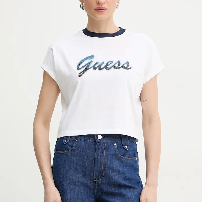 Guess pamuklu kadın tişört