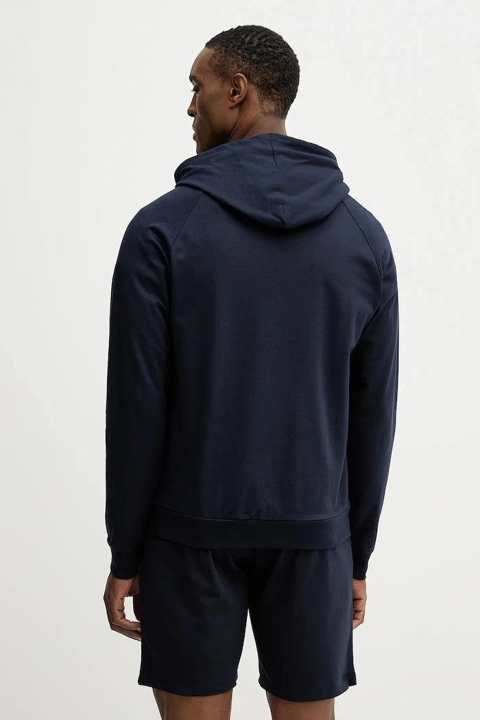 BOSS erkek pamuklu ev içi sweatshirt Authentic Jacket H